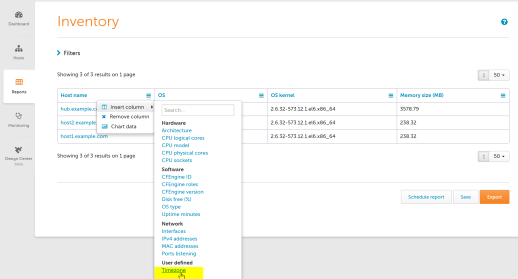 Inventory 2 - User Defined